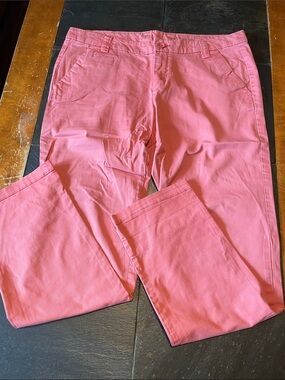 GAP Coral Pink Khaki Chino Pants